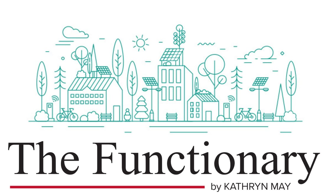 Functionary masthead - by KATHRYN MAY
